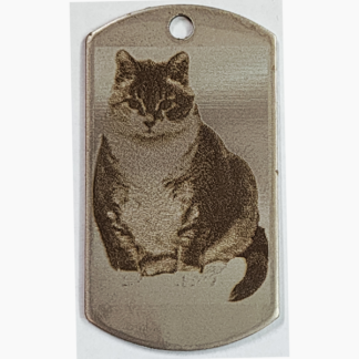 Dog Tag Pendant (Classic & Bold)